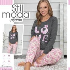 Ladies Pyjama Set (T-5534-B32)