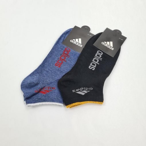 Adidas Mens Socks 2 Pcs (S1158) TOP QATAR SHOP