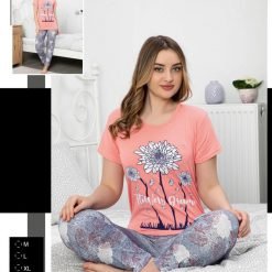 Ladies Pyjama Set (T-7872-B33)