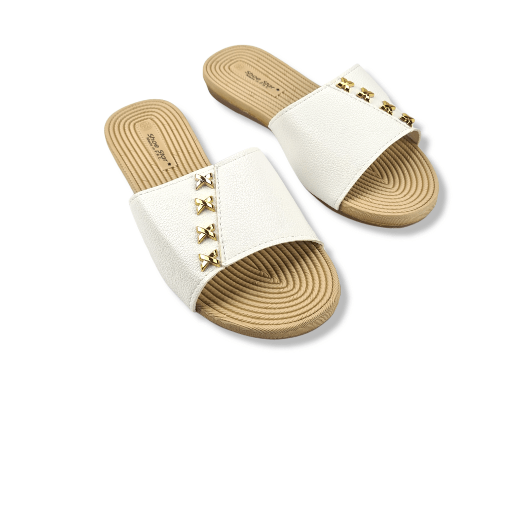 Ladies Sandals (6342White) TOP QATAR SHOP