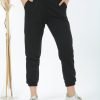 Womens track pants - (T515-BL-A93)