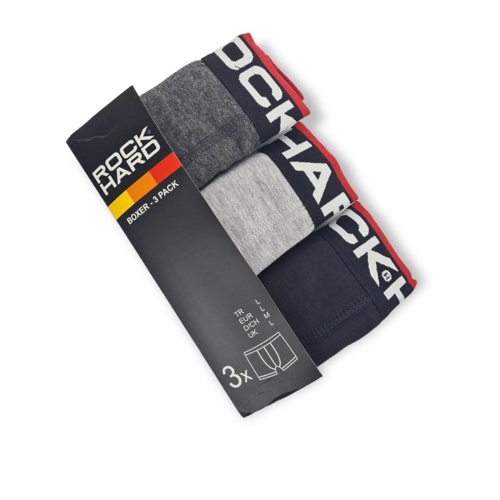 Mens 3 Pack Boxer Shorts Underwear RColor (S7040C25) TOP QATAR SHOP