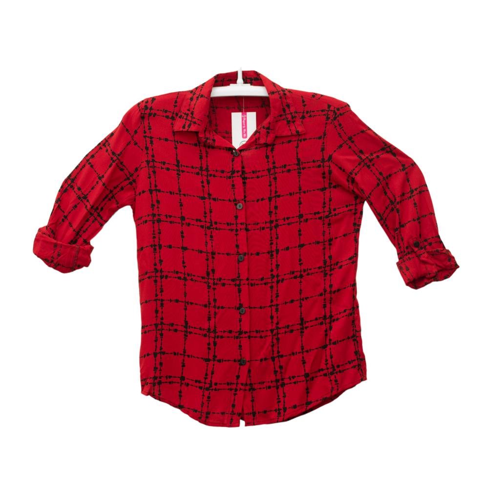 Ladies Long Sleeve Shirts (3818B100) TOP QATAR SHOP