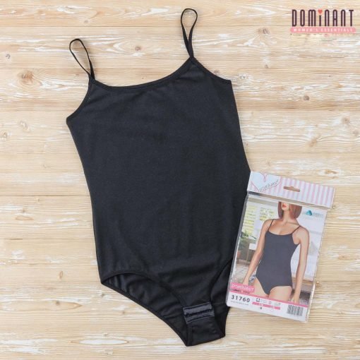 Women's Thong Bodysuit (31760 BLACK A55) TOP QATAR SHOP