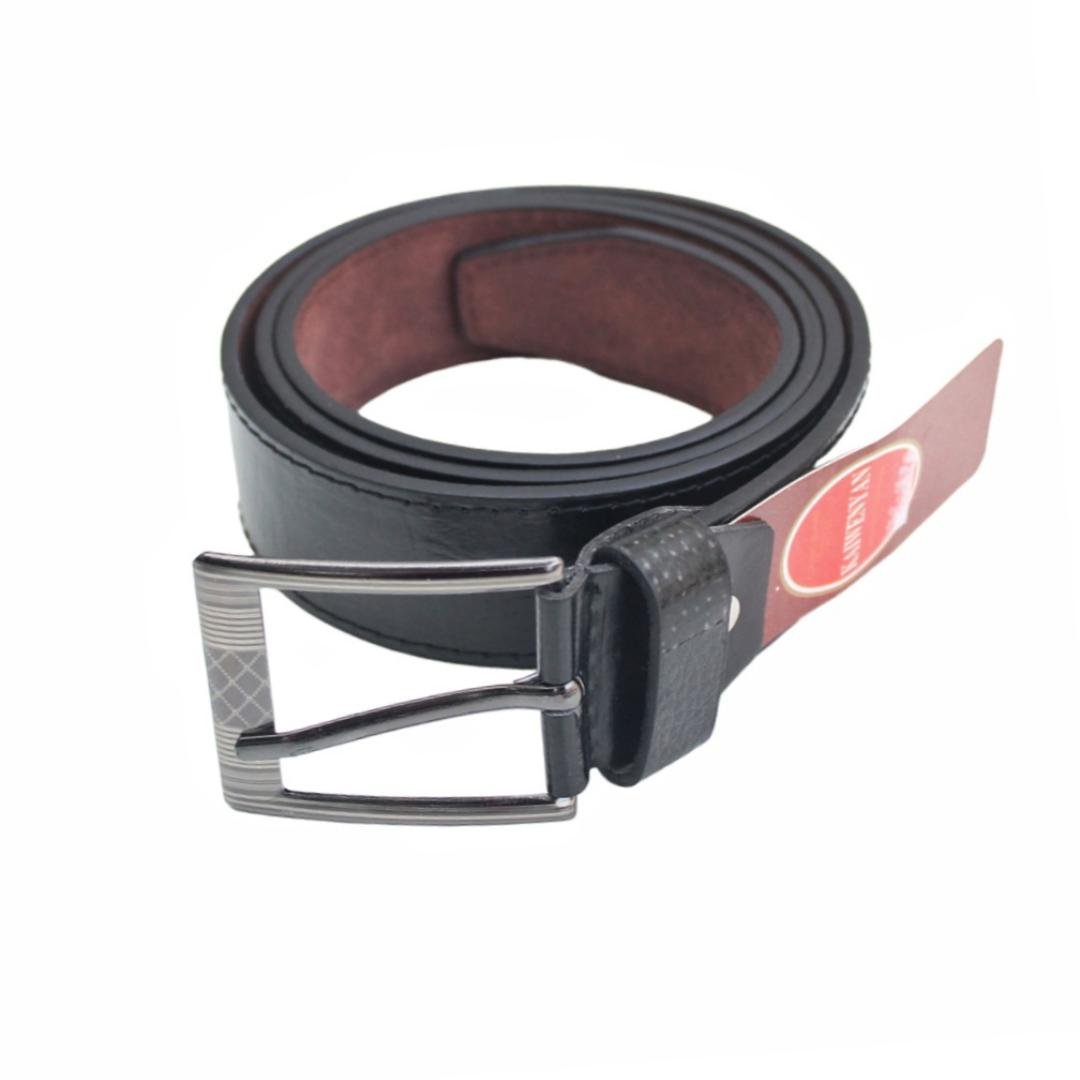 Mens Leather Belt (10027A) TOP QATAR SHOP