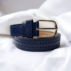 Womens leather belt - (30033-B149)