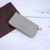 Fashion Women Long Wallet with Zipper - (30156-D19)