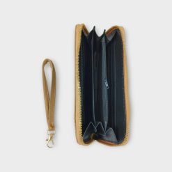 Alternative view of Fashion Women Long Wallet with Zipper - (30157-D19)