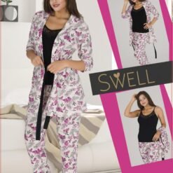Ladies Pyjama Set 3 PCS (T-10140-B60)