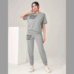 Women’s T-Shirt and Pants set - (20432-A16)