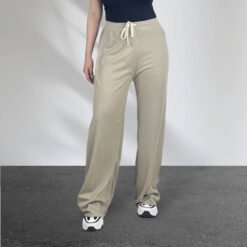 Womens Summer Pants Wide Leg - (20442-B74)