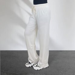 Womens Summer Pants Wide Leg - (20443-B74)