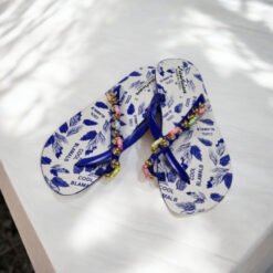 Ladies Slippers (6152-Blue)