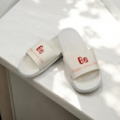 Ladies Slippers (6273-White)