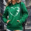 Womens Hoodie Sweatshirt  (20621-A50)