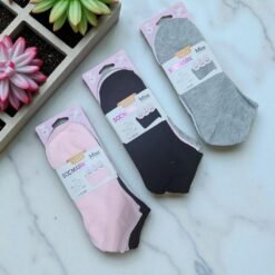 Ladies Socks 3 Pcs Random Color(2319-D3)