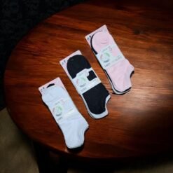 Ladies Socks 3 PCS Random Color in Qatar